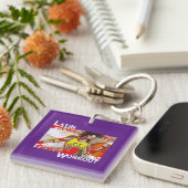 ラテンダンストレーニング – キーチェーン (正面右)