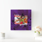 ラテンダンストレーニング – 壁時計 (ホーム)