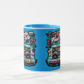 ラテンフリースタイル音楽が大好き マグカップ (中央)