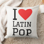 ラテンポップスクエアステッカーが好き クッション (ブランケット)