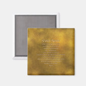 ラテンマグネットの私たちの父 マグネット (正面/裏面)