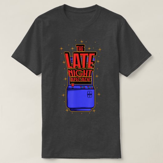 ラテンライトアーケードゲーマー Tシャツ (デザイン正面)