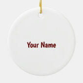 ラテンローズズ祈りの言葉オーナメント セラミックオーナメント (裏面)