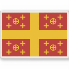 ラテン帝国国旗 シール