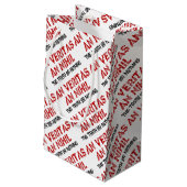 ラテン真実引用文 スモールペーパーバッグ (裏面アングル)