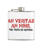 ラテン真実引用文 フラスク (正面)