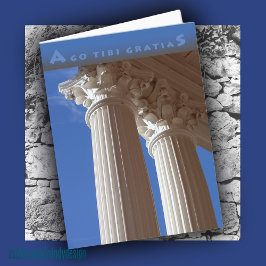 ラテン系のサンキューカード サンキューカード