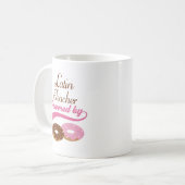 ラテン系の先生のおもしろいなギフト コーヒーマグカップ (正面左)