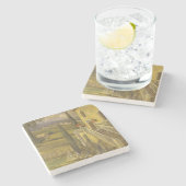 ラテン系の平静II ストーンコースター (横)