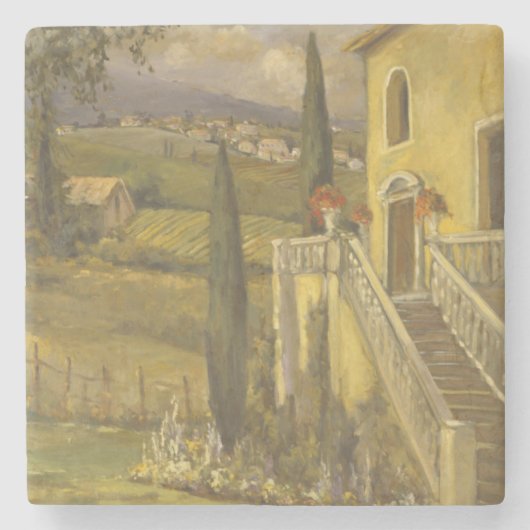 ラテン系の平静II ストーンコースター (正面)