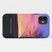 ラテン系の引用文は時に住んでいます Case-Mate iPhoneケース (裏面(横))
