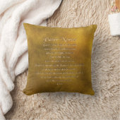 ラテン系の装飾用クッションの私達の父 クッション (ブランケット)