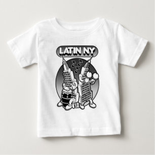 ラテン系のNY ベビーTシャツ