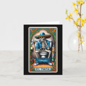 ラテン系パパのタロットカード スペイン語 お父さん ダッド ファーザー カード (黄色い花)