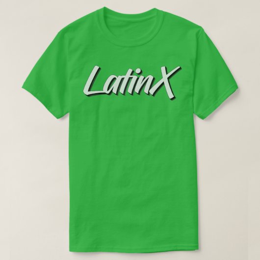 ラテン語で運動を支える Tシャツ (デザイン正面)