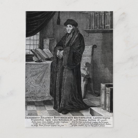 ラテン語の復活者 ポストカード (正面)