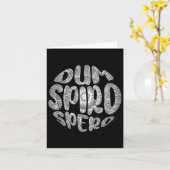 ラテン語フレーズDum Spiro Speroモチベーション言語E カード (黄色い花)