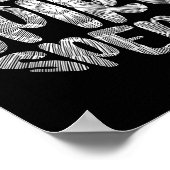 ラテン語フレーズDum Spiro Speroモチベーション言語E ポスター (角)