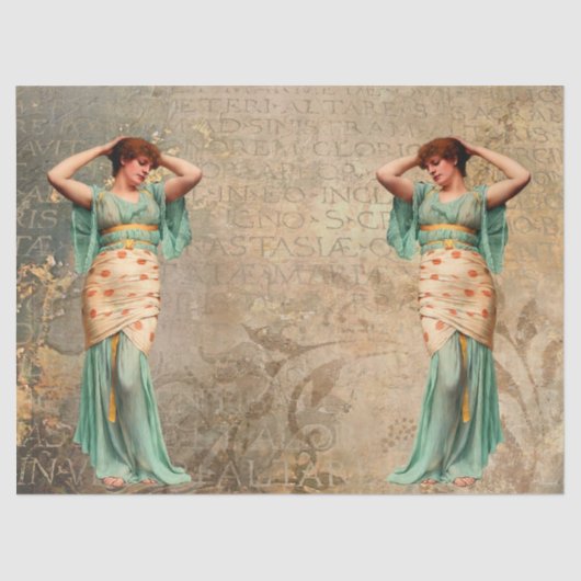 ラテン語書の人 薄葉紙 (正面)