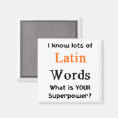 ラテン語 マグネット (正面/裏面)
