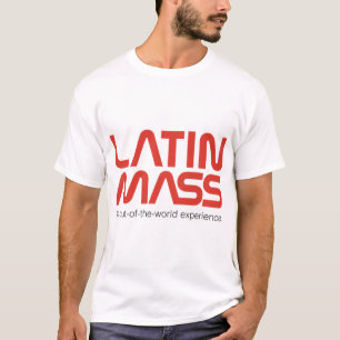ラテン語Mass An Out Of The World Experience (黒) Tシャツ