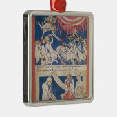 ラテン7253 15 675、f.4v: 神がテストする仕事 メタルオーナメント (右)