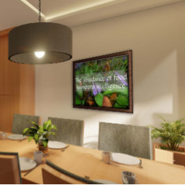 ラテン・ウィズダム引用文・インテリジェンスの緑のポスター ポスター