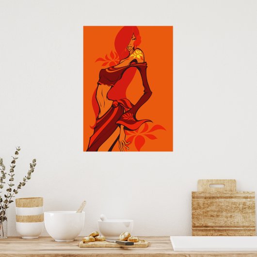 ラテン ポスター (キッチン)