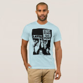 ラテン: 博識により死んだ Tシャツ (正面フル)