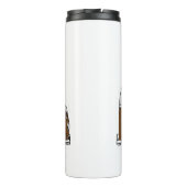 ラテヴァンコーヒーTシャツ – かわいいグラフィックティー タンブラー (裏面)