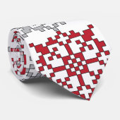 ラテ伝統的ビアのSUN記号の幾何学的パターンI ネクタイ (ロール)