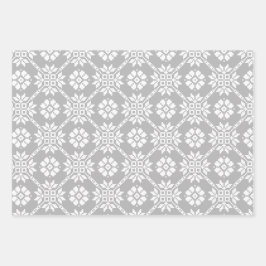 ラテ伝統的ビアン灰色の太陽のジュエクリスサウライト ラッピングペーパーシート