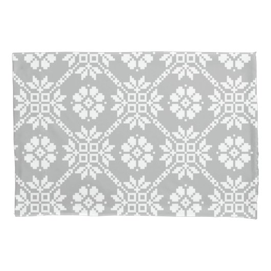 ラテ伝統的ビアン灰色の太陽のジュエクリスサウライト 枕カバー (正面)