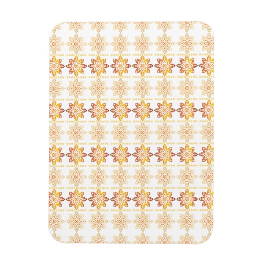 ラテ伝統的ビアンSUNサイン幾何学デザインVIII マグネット (縦)