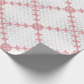 ラテ伝統的ビアンSUN記号の幾何学的パターンII ラッピングペーパー (角)