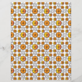 ラテ伝統的ビアンSUN記号の幾何学的パターンV