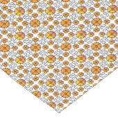 ラテ伝統的ビアンSUN記号の幾何学的パターンV ショートテーブルランナー (コーナー)