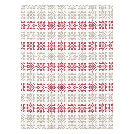 ラテ伝統的ビアンSUN記号の幾何学的パターンVI テーブルクロス (正面)