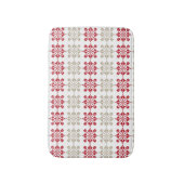 ラテ伝統的ビアンSUN記号の幾何学的パターンVI バスマット (正面縦)