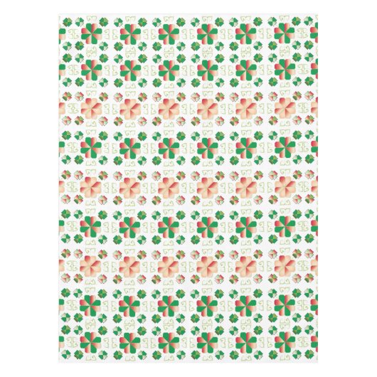 ラテ伝統的ビアンSUN記号の幾何学的パターンX テーブルクロス (正面)