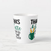 ラテ感謝していAll You DO先生評価マグカップ カフェラテマグ (正面)