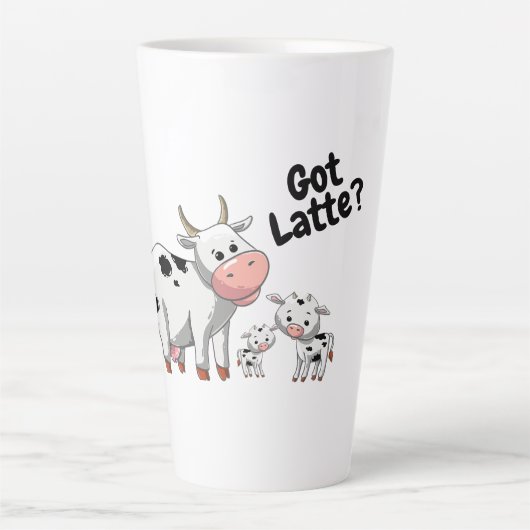 ラテ牛 カフェラテマグ (正面)