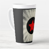 ラテ独特の カフェラテマグ (左アングル)