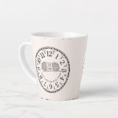 ラテ編み物今日 カフェラテマグ (左アングル)