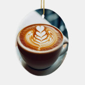 ラテ芸術 セラミックオーナメント (右)
