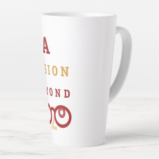 ラテ カフェラテマグ (右アングル)