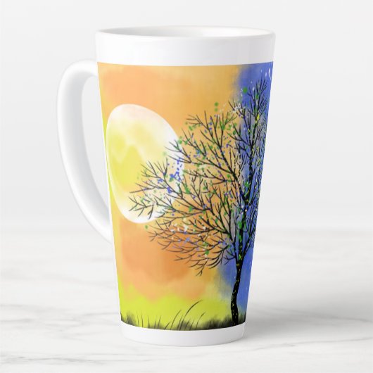 ラテ カフェラテマグ (左アングル)