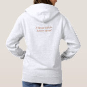 ラテ キュート キャット コーヒー パーカ (裏面)