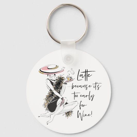 ラテ キーホルダー (正面)