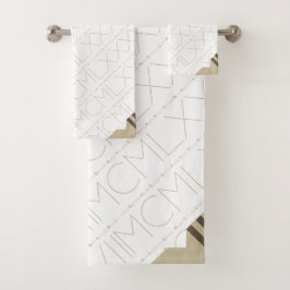 ラテ バスタオルセット